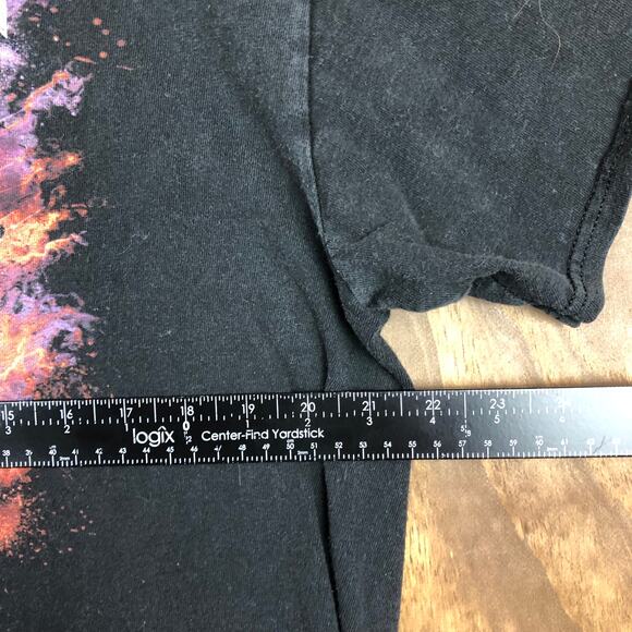 Iron Maiden Mens Shirt Black Book of Souls North America Tour Graphic Print M - Picture 7 of 11